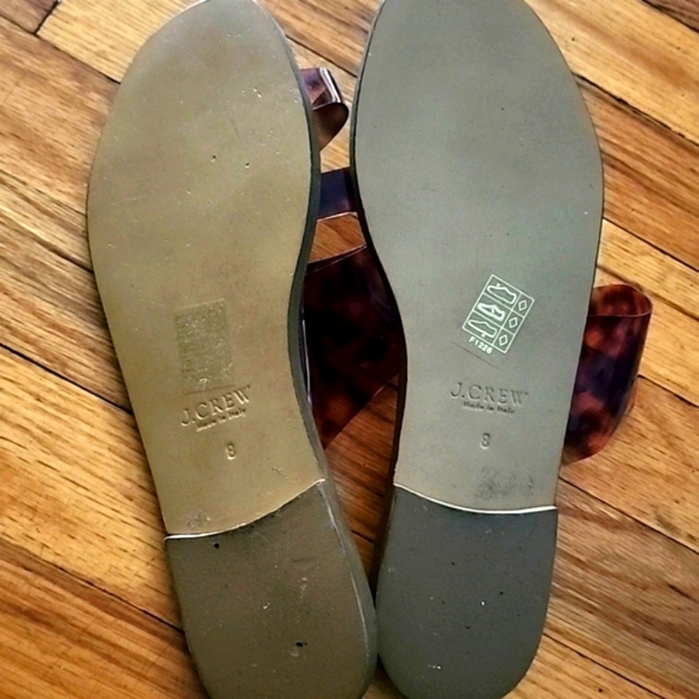 Jcrew Bali Tortoise Shell Sandals - Picture 4 of 5